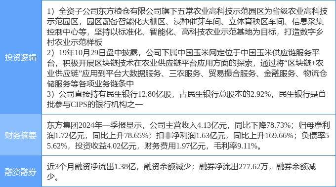 7月5日东方集团涨停分析：跨境支付，数字乡村，区块链概念热股