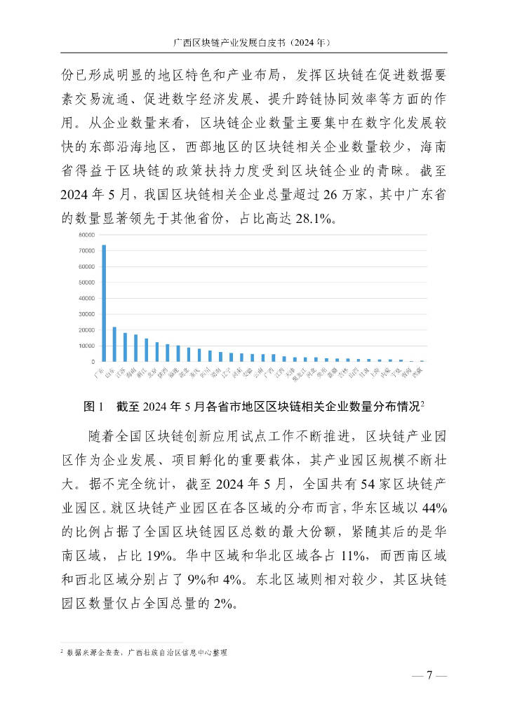 广西壮族自治区信息中心：广西区块链产业发展白皮书（2024年）