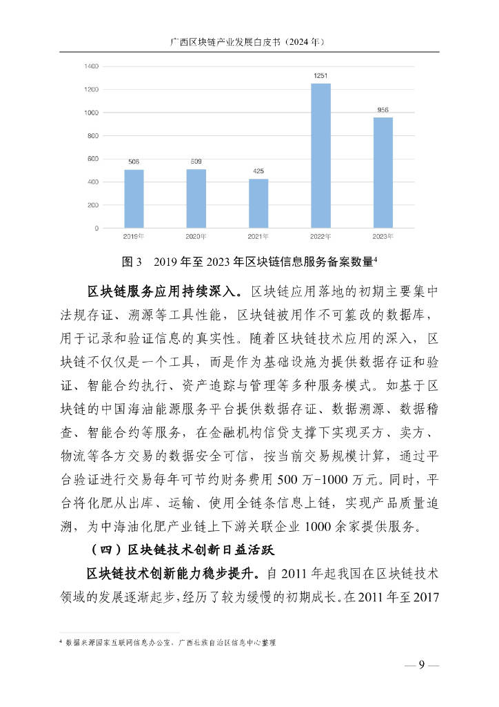 广西壮族自治区信息中心：广西区块链产业发展白皮书（2024年）