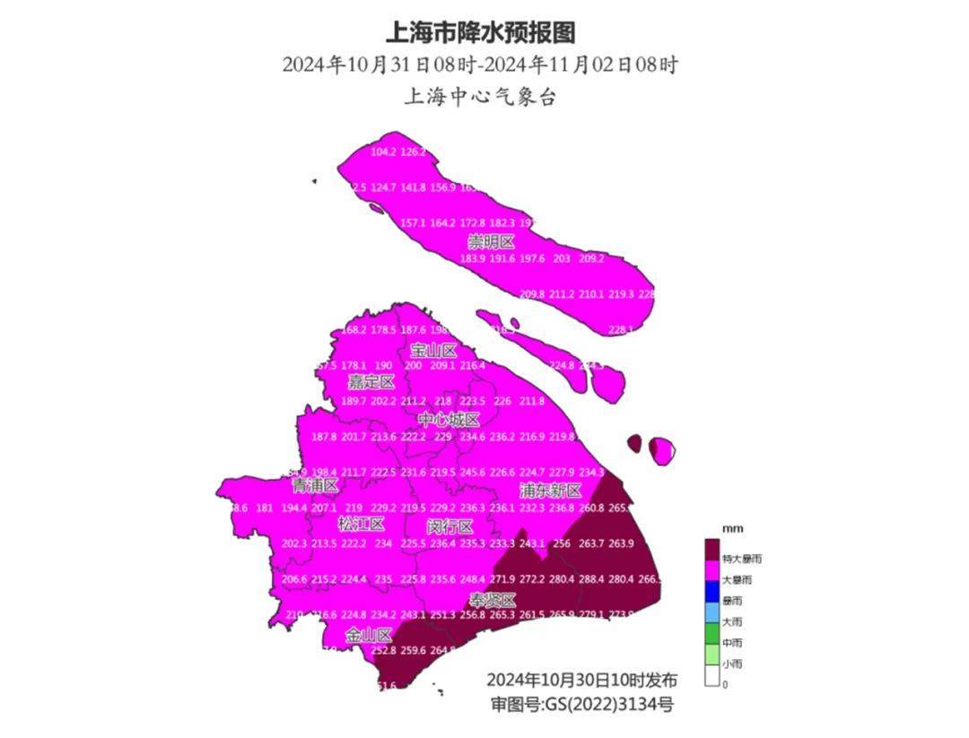 上海明后天将有大暴雨，或为1981年以来11月最大降雨